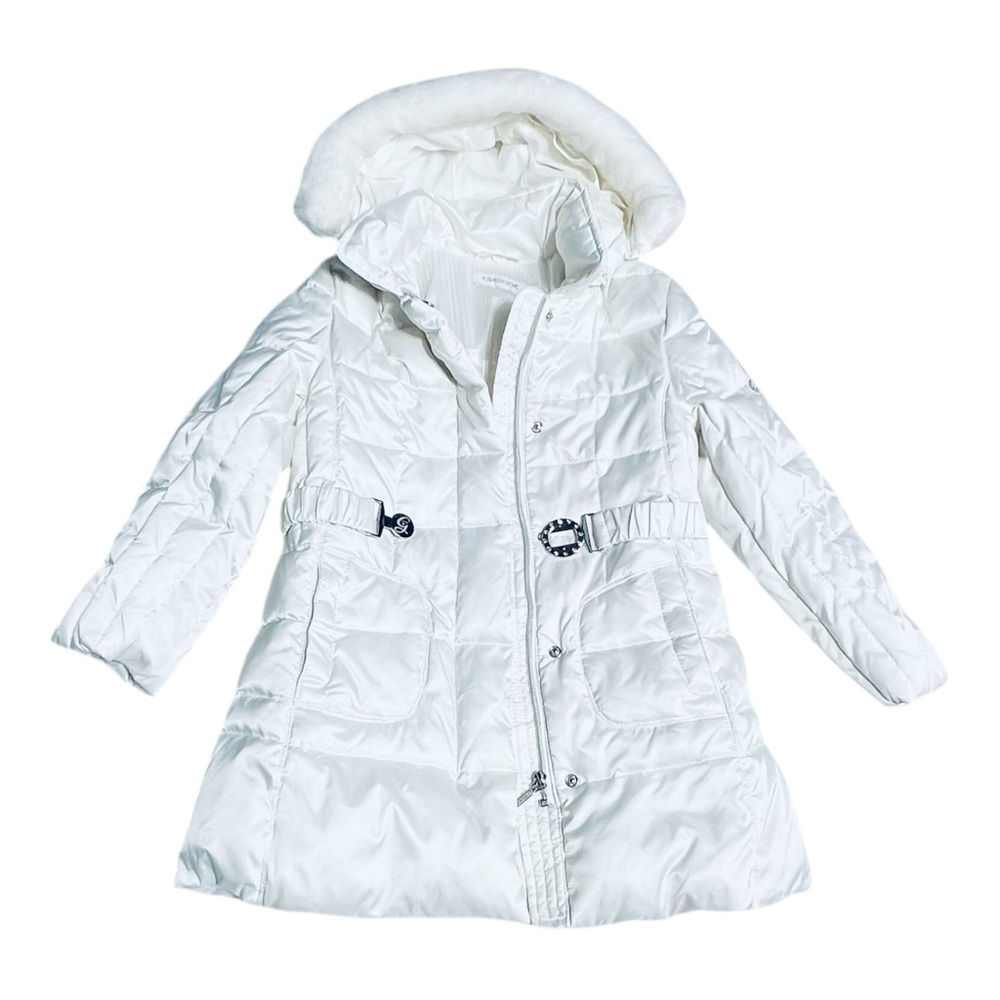 Geox Kids White Puffer‎ Jacket